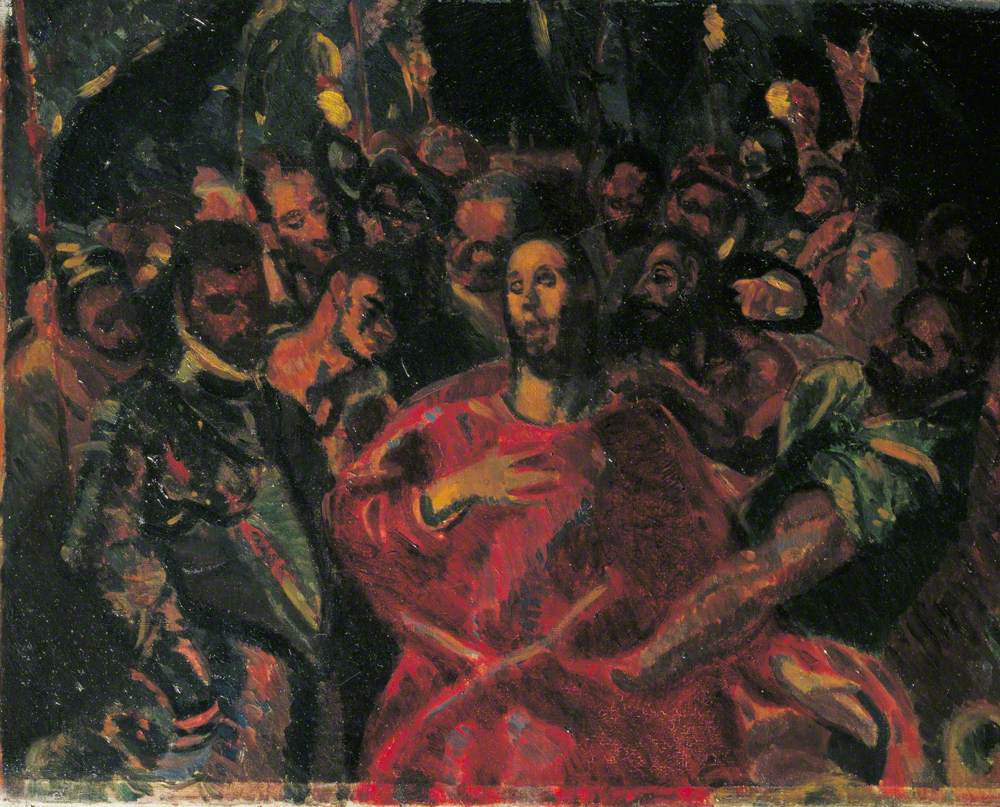 Le Christ emmené par les soldats