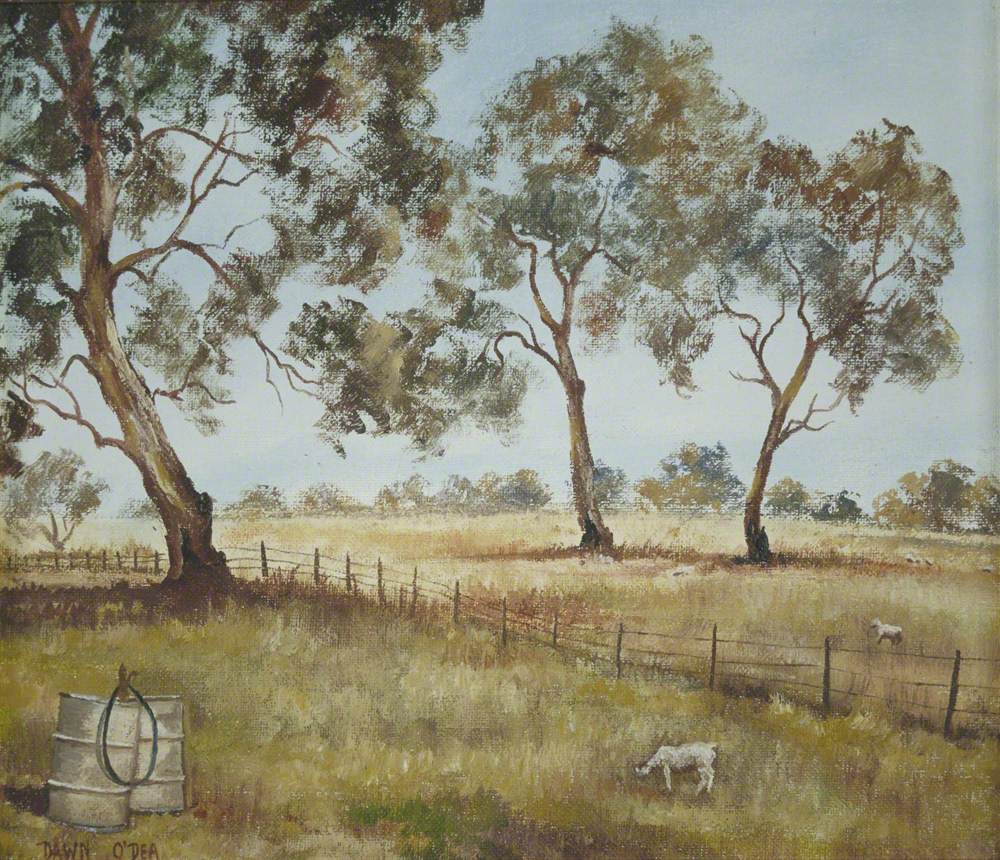 Australian Bush Scene Art UK