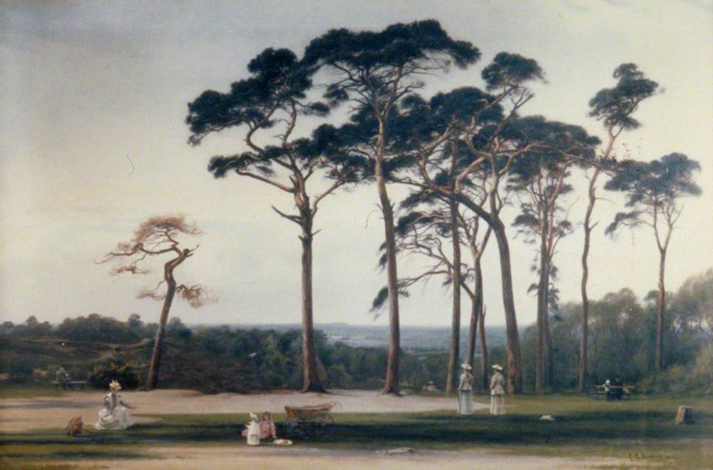 Landscape with Pines