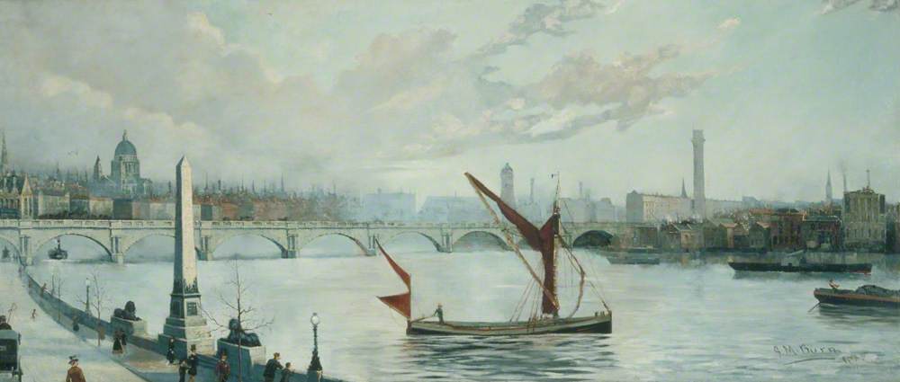 Old Waterloo Bridge, London