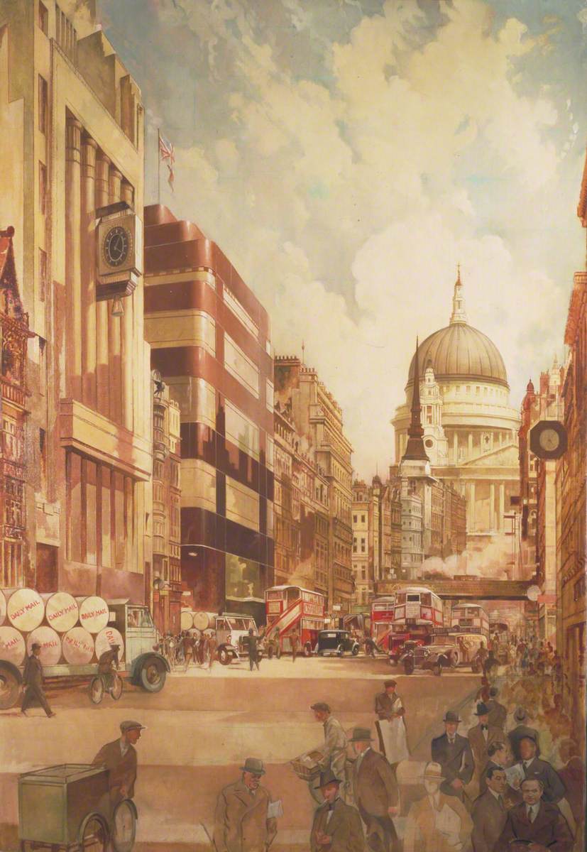 Fleet Street, London, 1930s