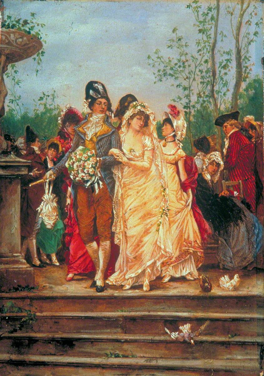 The Revolutionist's Bride, Paris, France, 1799