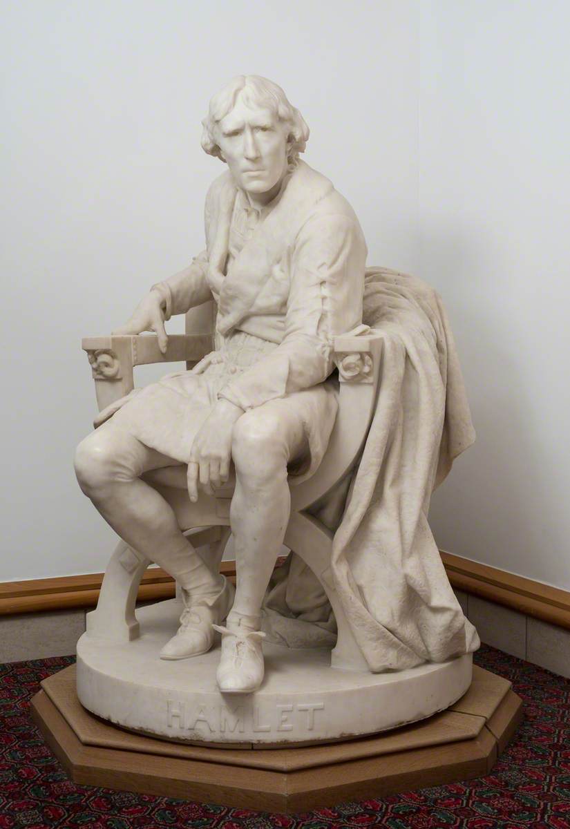 Sir Henry Irving (1838–1905) as Hamlet