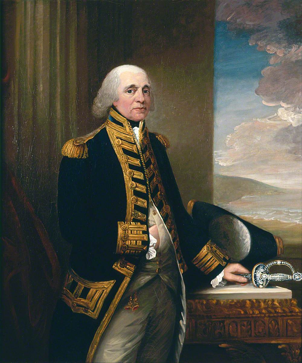 Admiral Lord Richard Howe (1726–1799)