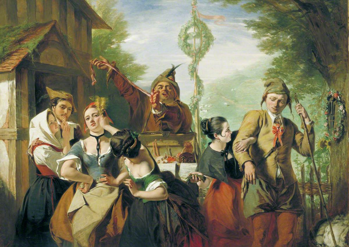 Scene from 'The Winter's Tale' (Act IV, Scene 4)