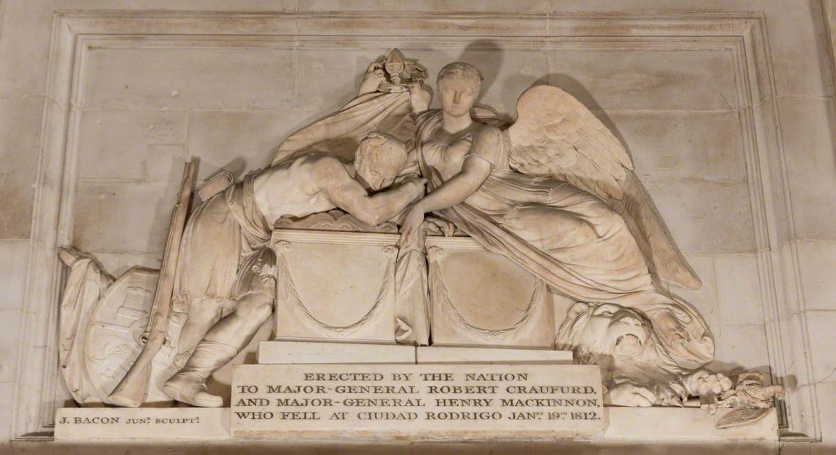 Mural Monument to Major General Robert Craufurd (1764–1812) and Major General Henry MacKinnon (1773–1812)