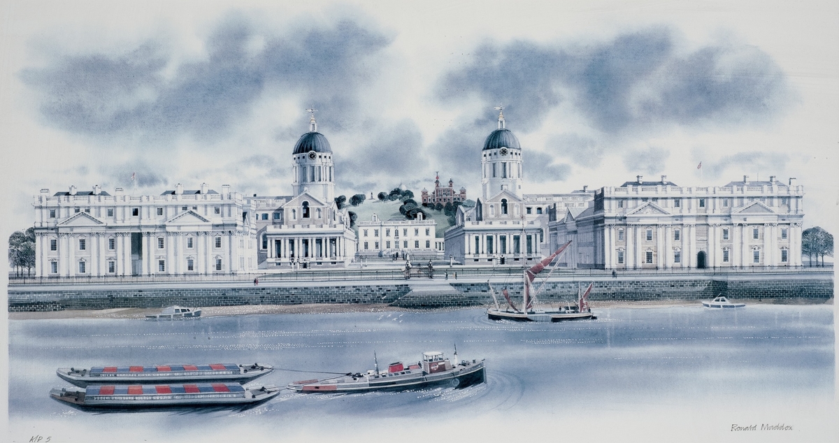 View of the Thames at Greenwich