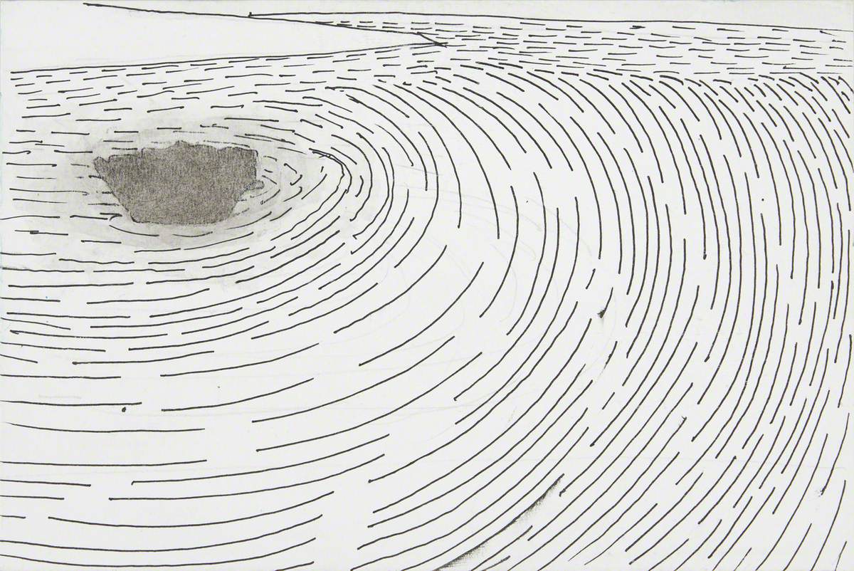 Sea Rock – Line Drawing