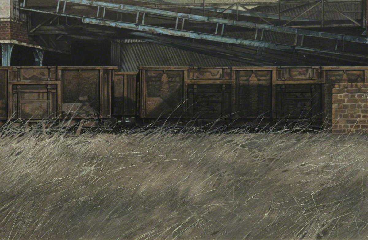 Empty Coal Wagons (Seafield Colliery)