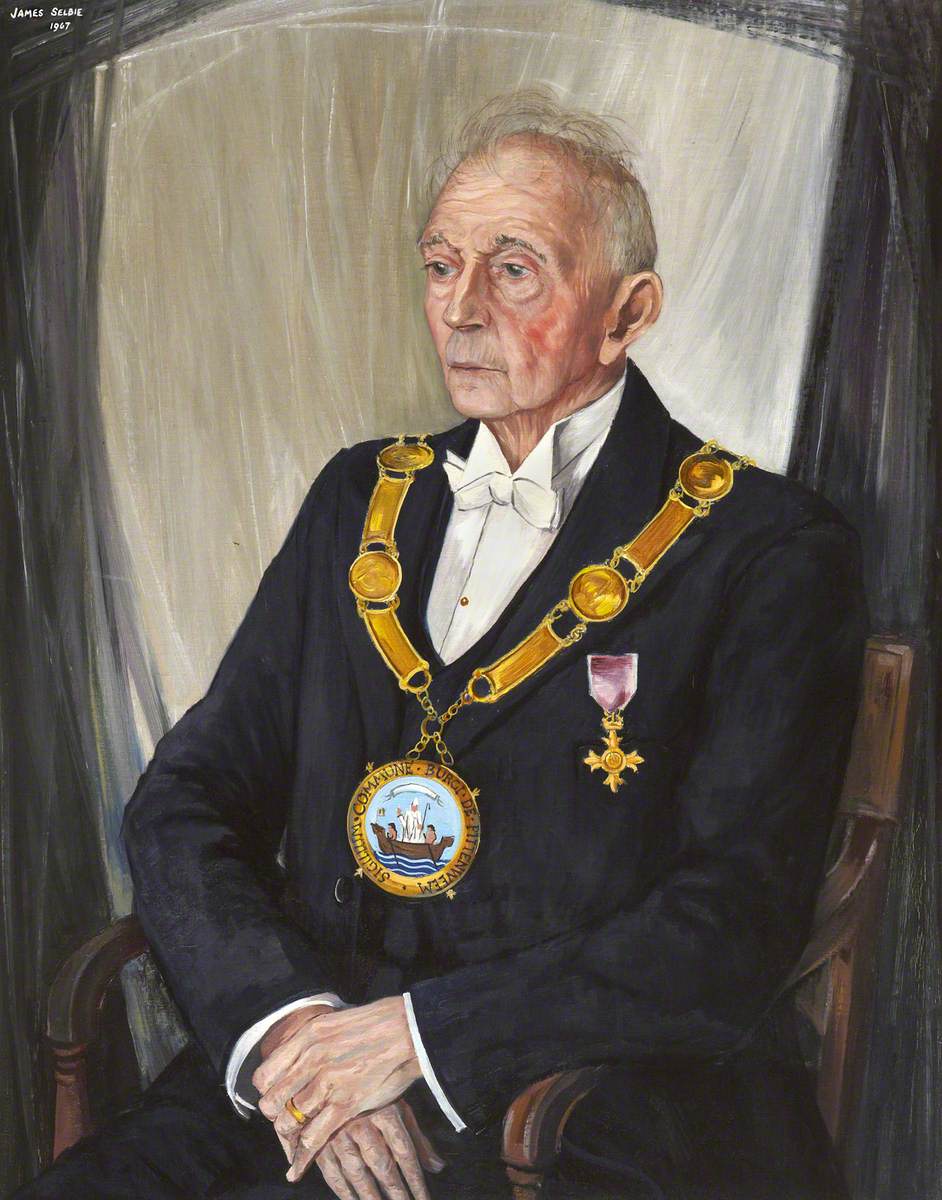 James D. Lawson, OBE, Provost of the Royal Burgh of Pittenweem