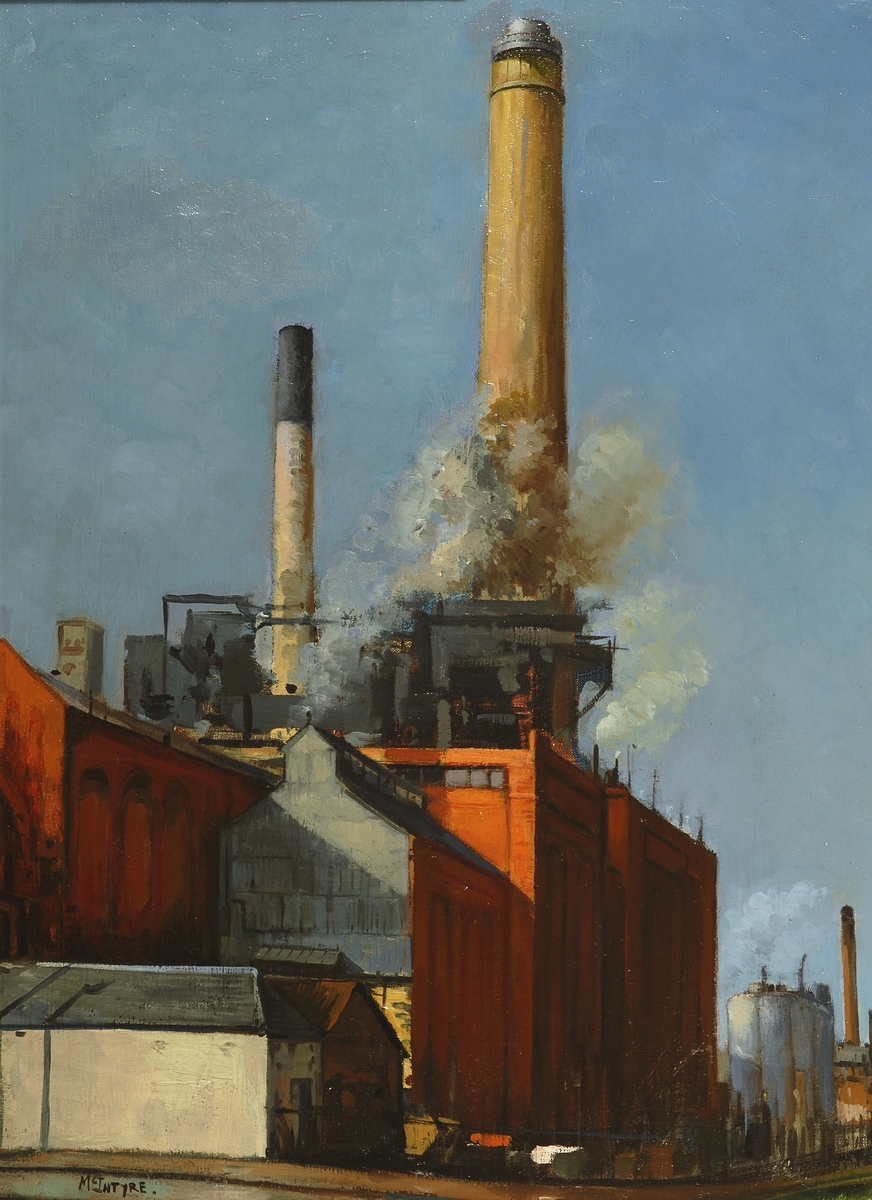 Study for Carolina Port Power Station, Dundee