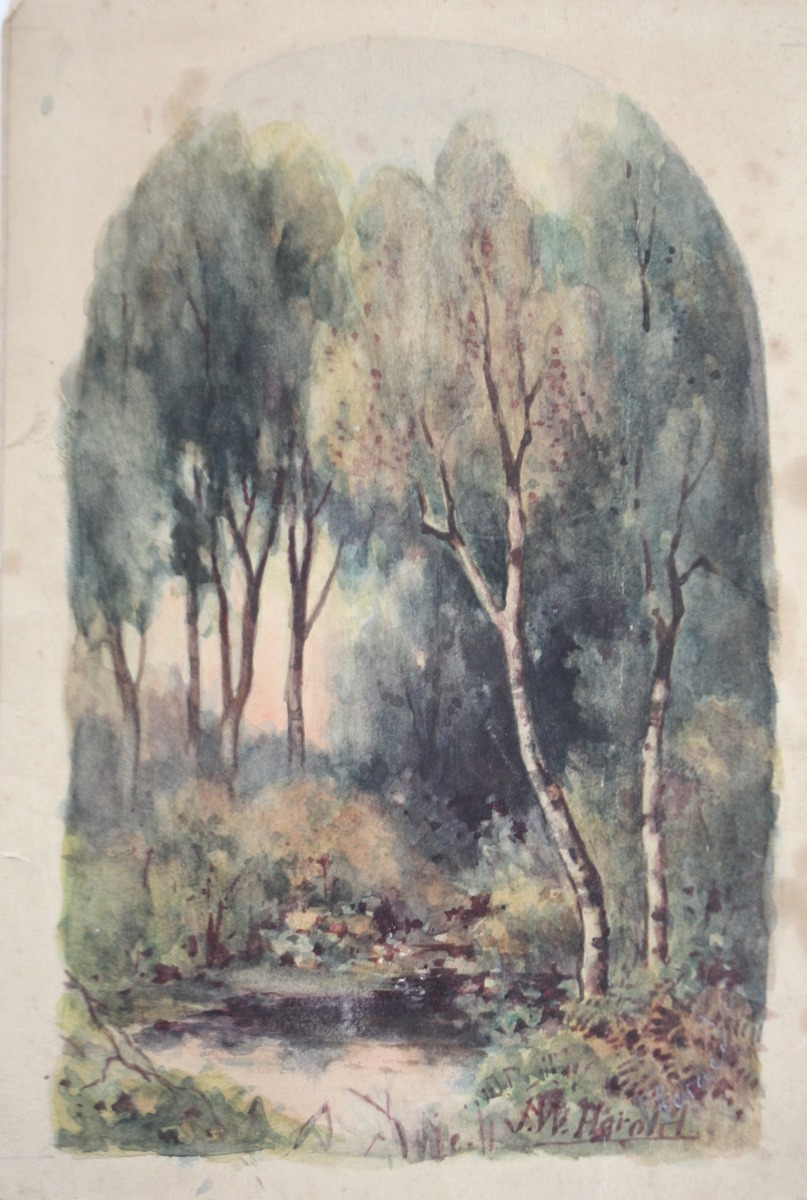 Painting by James Watterston Herald