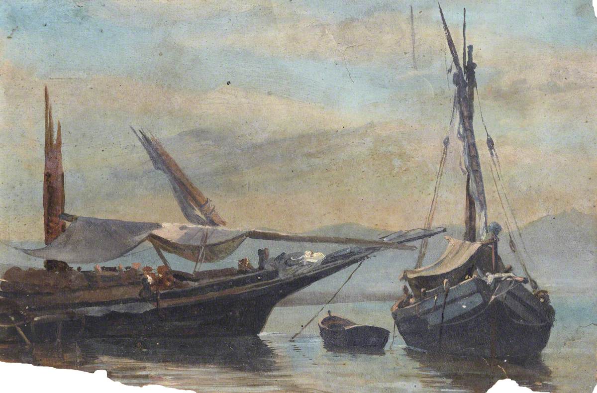 Mediterranean Boats, Probably on the Italian Coast