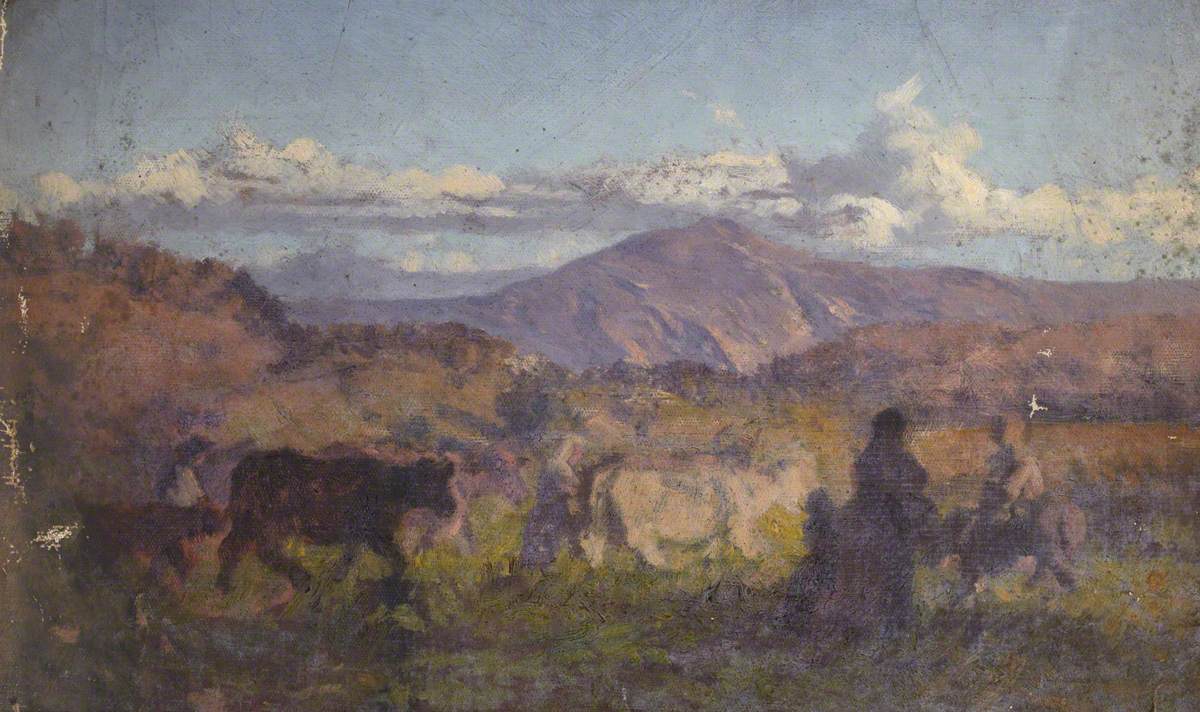 Landscape with Drovers and Cattle