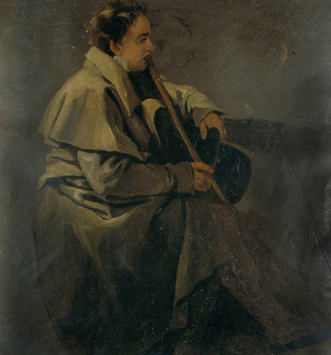 Young Man in a Riding Cloak