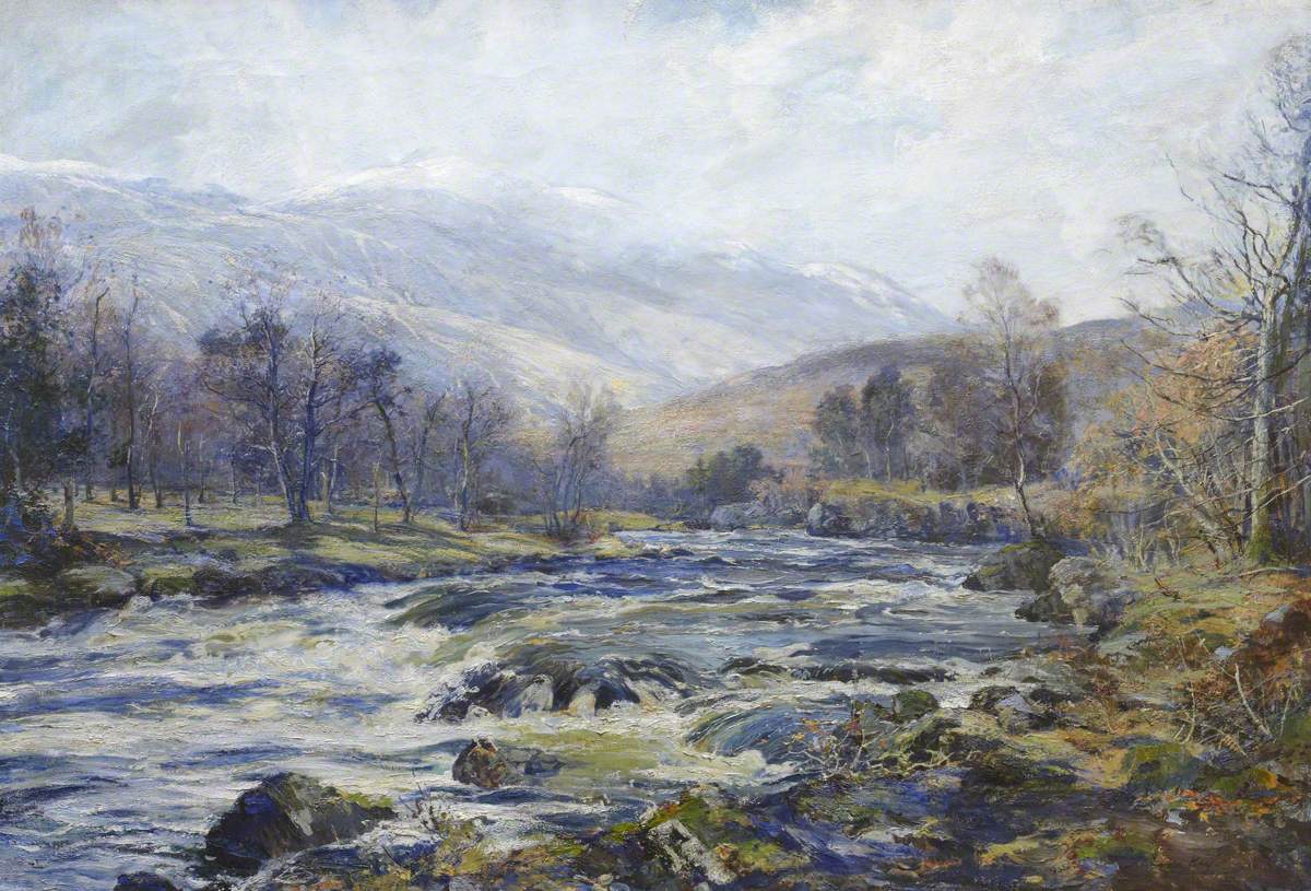 O River of Winter Sunshine, Ben Ledi