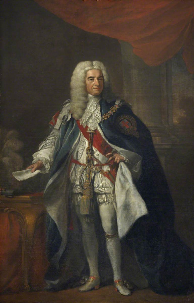Thomas Pelham-Holles (1693–1768), 1st Duke of Newcastle under Lyme, Prime Minister, Chancellor of Cambridge University (1748–1768)