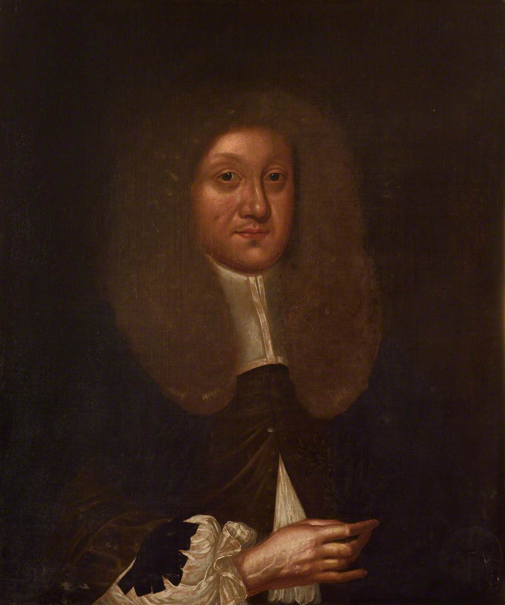 Portrait of a Gentleman Holding a Sprig of Rue in His Right Hand
