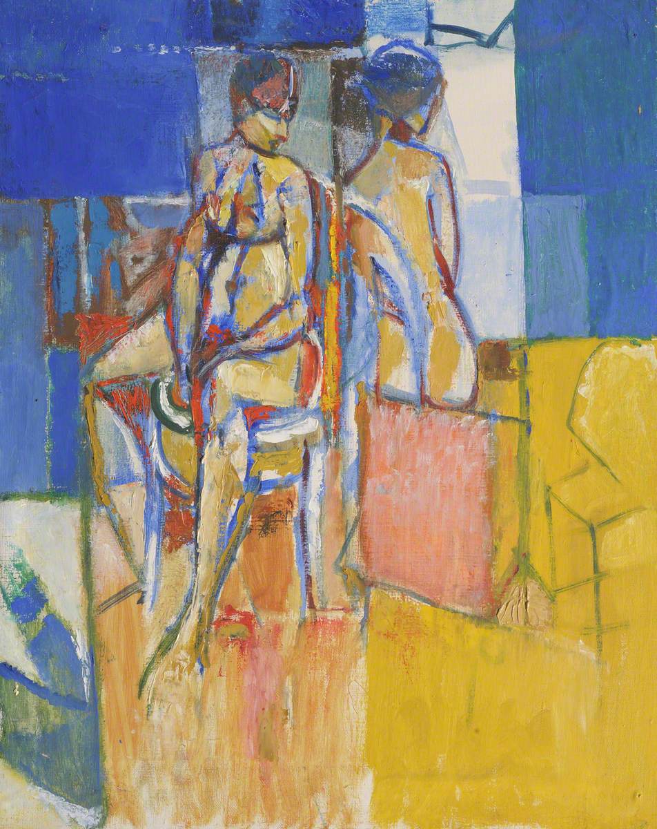 Seated Nude in a Bentwood Chair