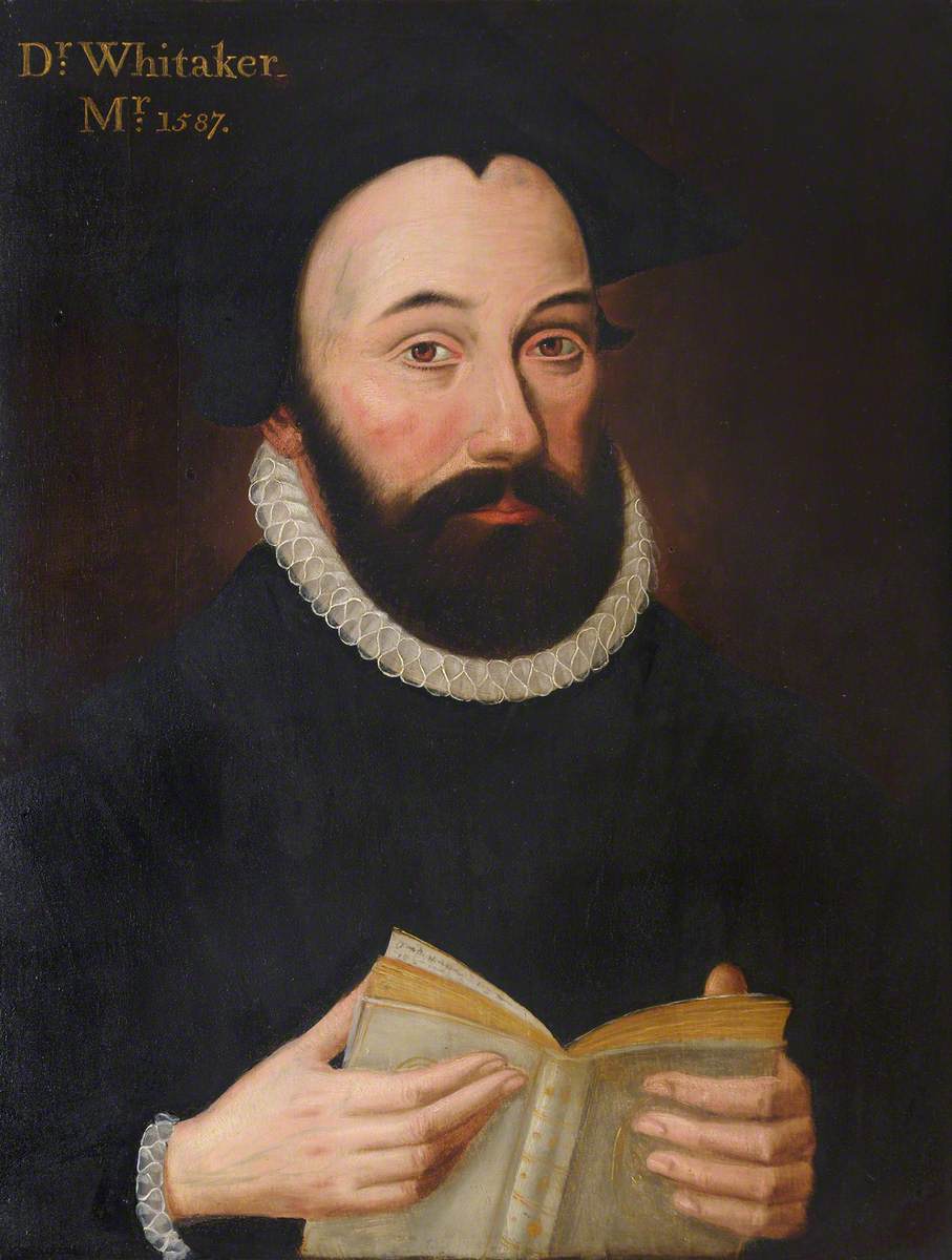 William Whitaker (1548–1595), DD, Fellow, Master (1586), Leading Purtian Divine