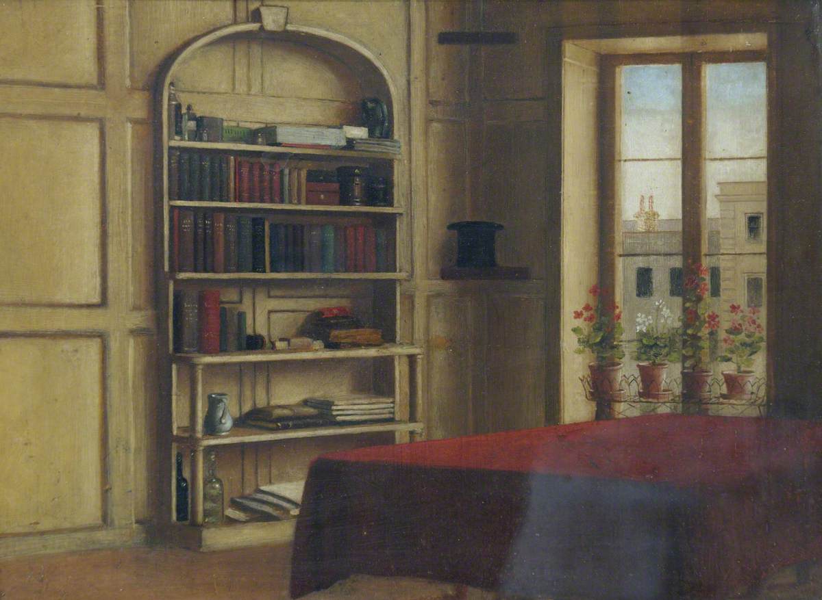 Interior of the Artist's Study at 15 Clifford’s Inn, London