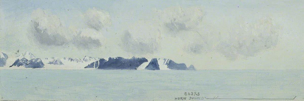 West Coast of Spitsbergen from Horn Sound, Northwards, No. 1