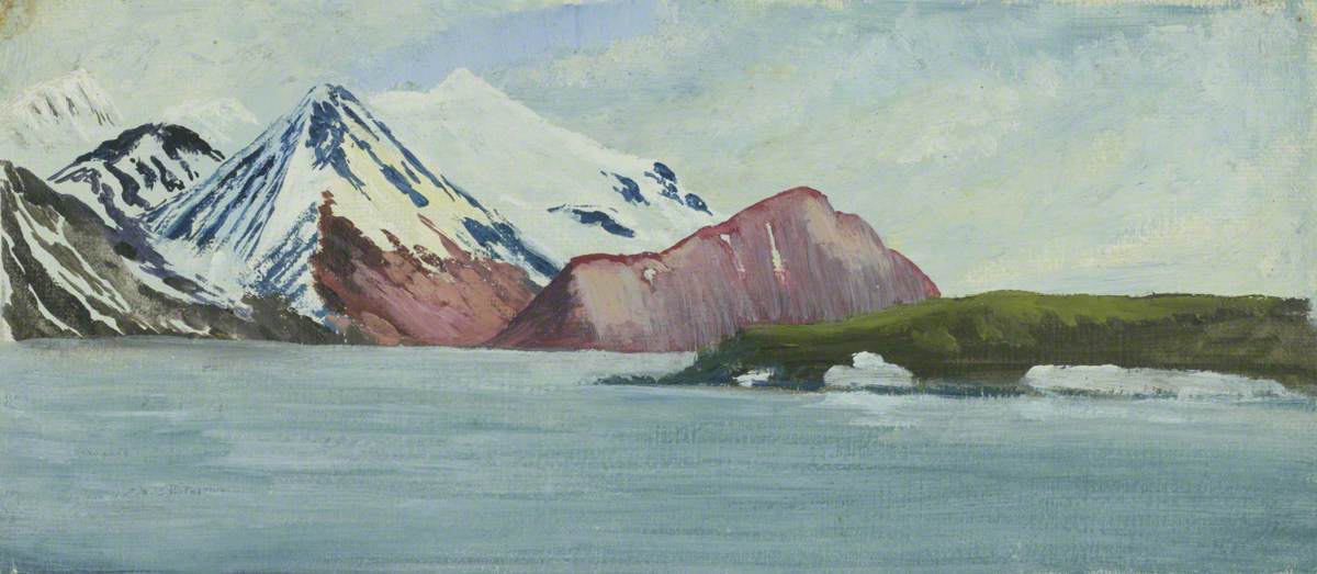 Spitsbergen, Wood Bay, West Shore Porphyrite Exposure