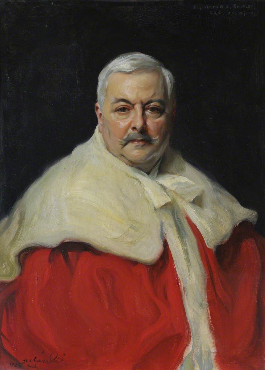 Sir Arthur Everett Shipley (1861–1927), Master (1910–1927)