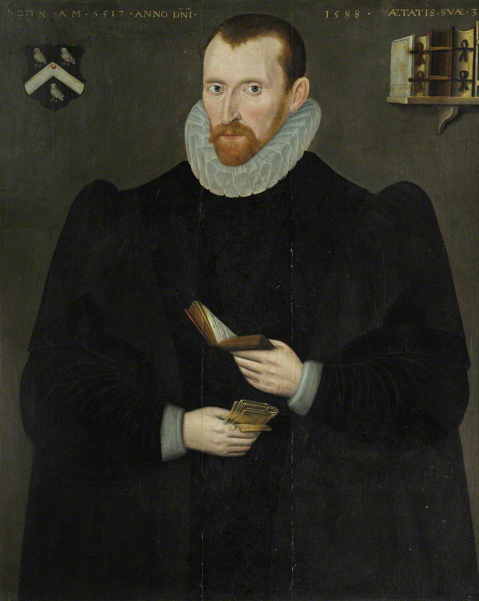 Hugh Broughton (1549–1612), Fellow, Puritan Controversialist and Hebrew Scholar, Prebandary of Durham