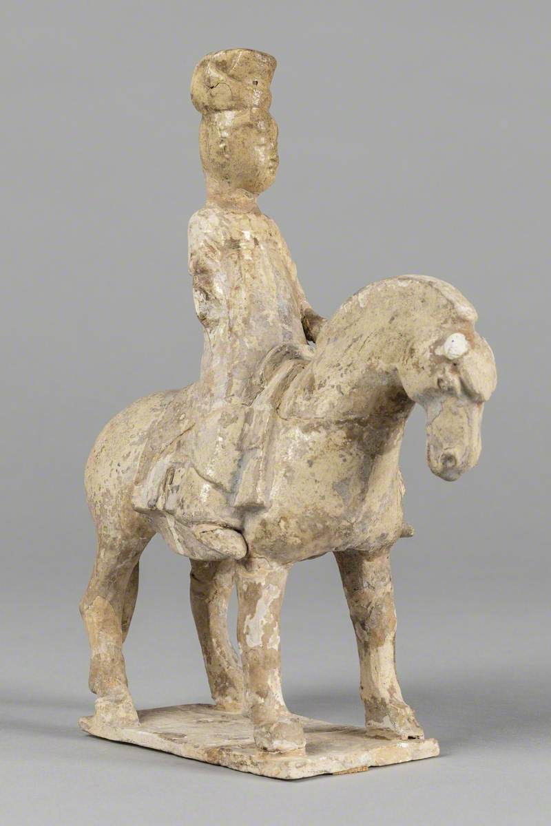 Figure of a Man Seated on Horse