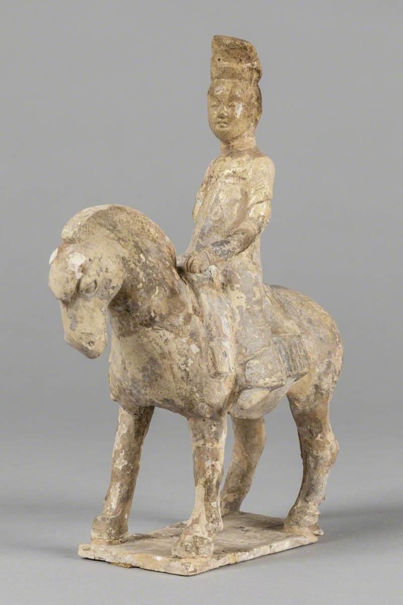 Figure of a Man Seated on Horse