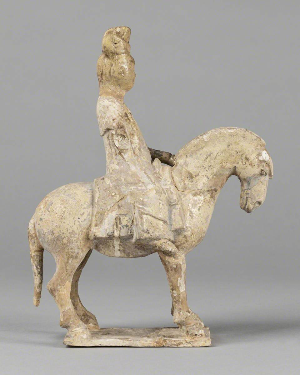 Figure of a Man Seated on Horse