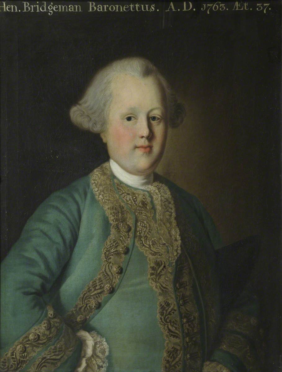 Sir Henry Bridgeman (1725–1800), Baron Bradford (1794), Fellow-Commoner (1744)