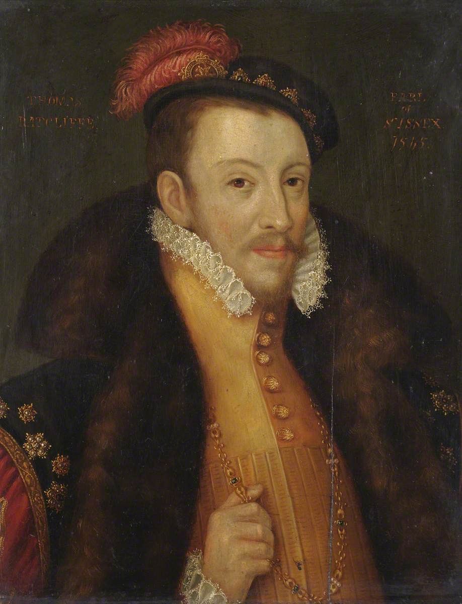 Sir Thomas Radcliffe (1526–1583), Earl of Sussex, Husband of the Foundress of Sidney Sussex College