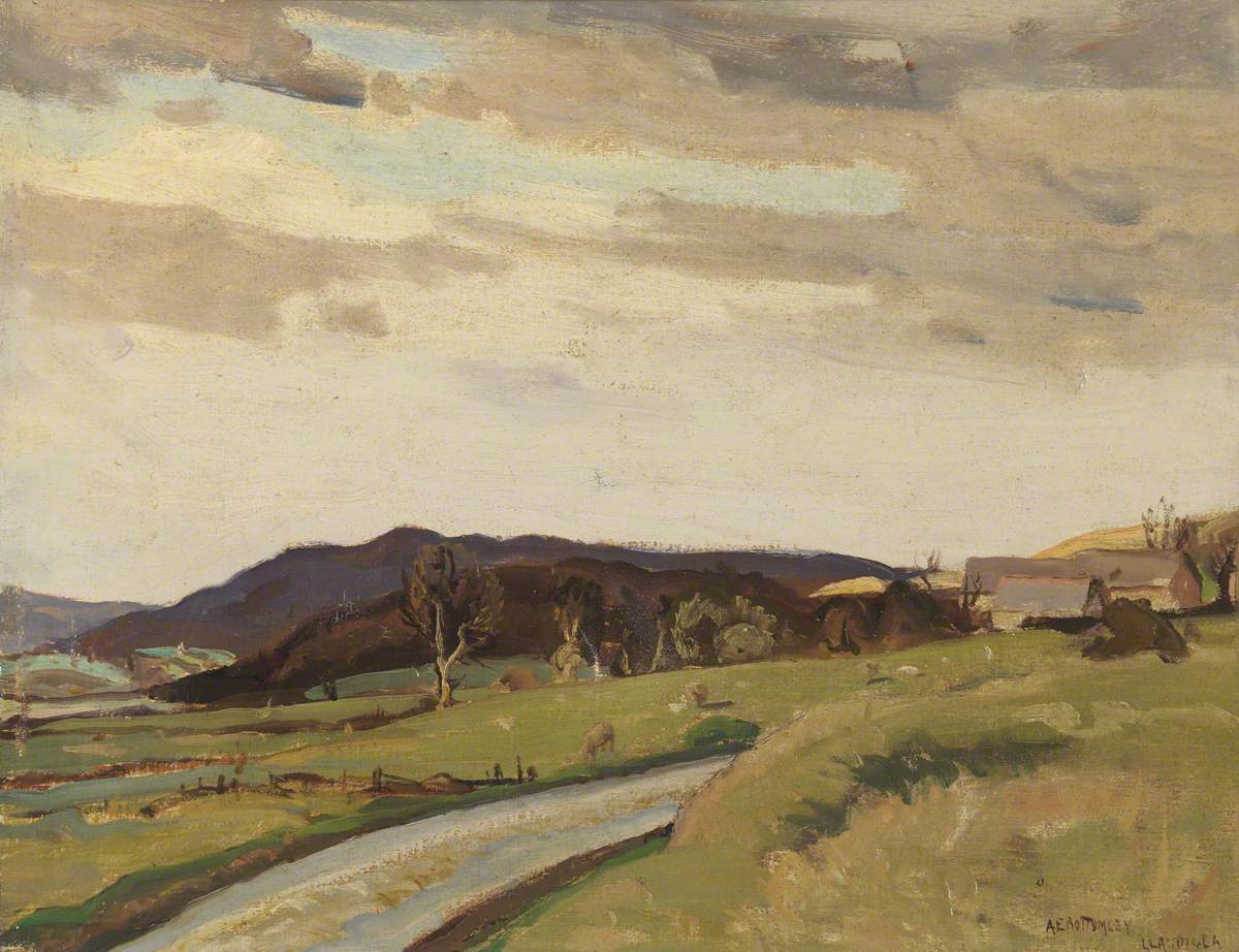 A Welsh Landscape, Llandigla, near Llangollen