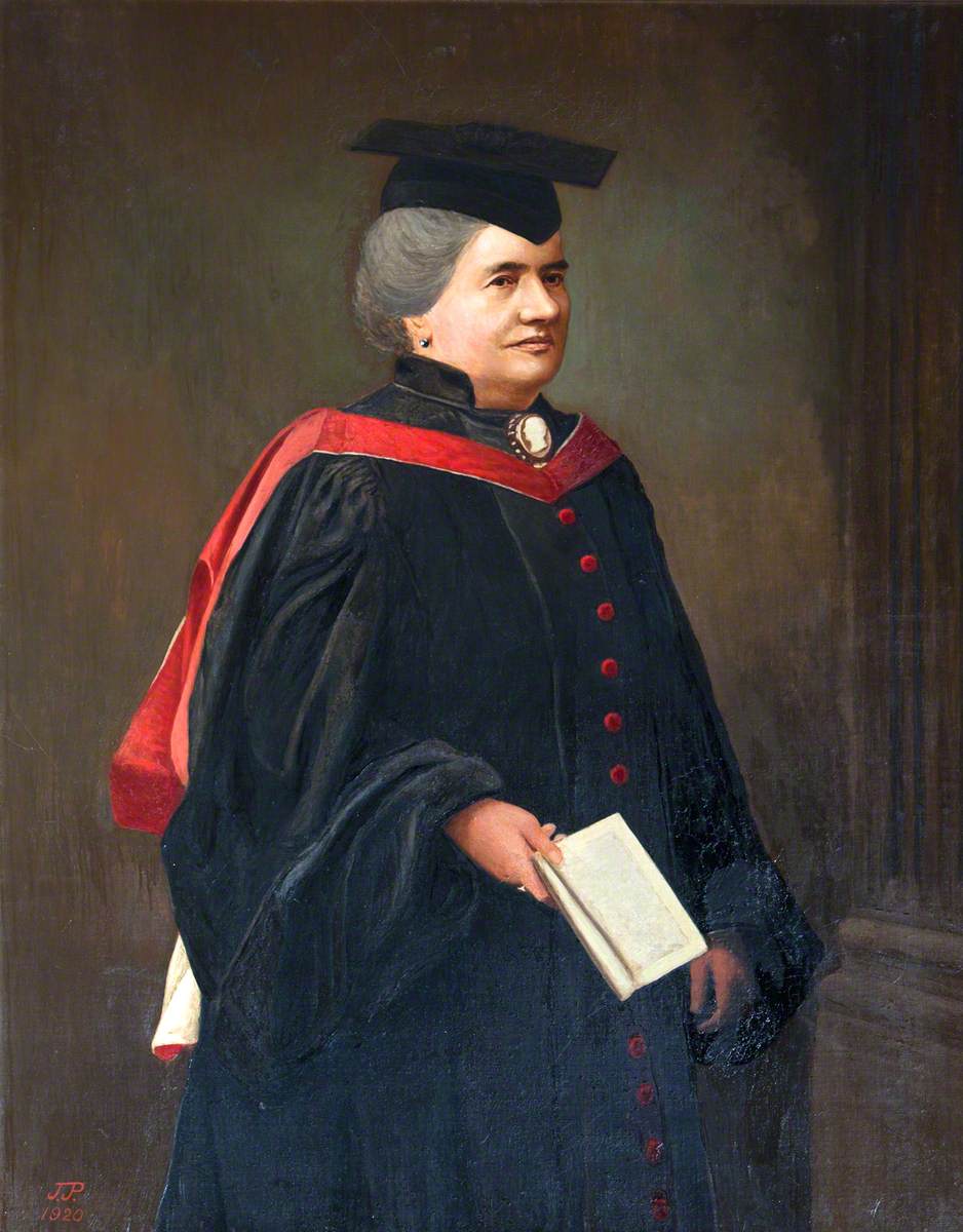 Agnes Smith Lewis (1843–1926), DPhil (Halle), LLD (St Andrews), DD (Heidelberg), DLitt (Dublin)