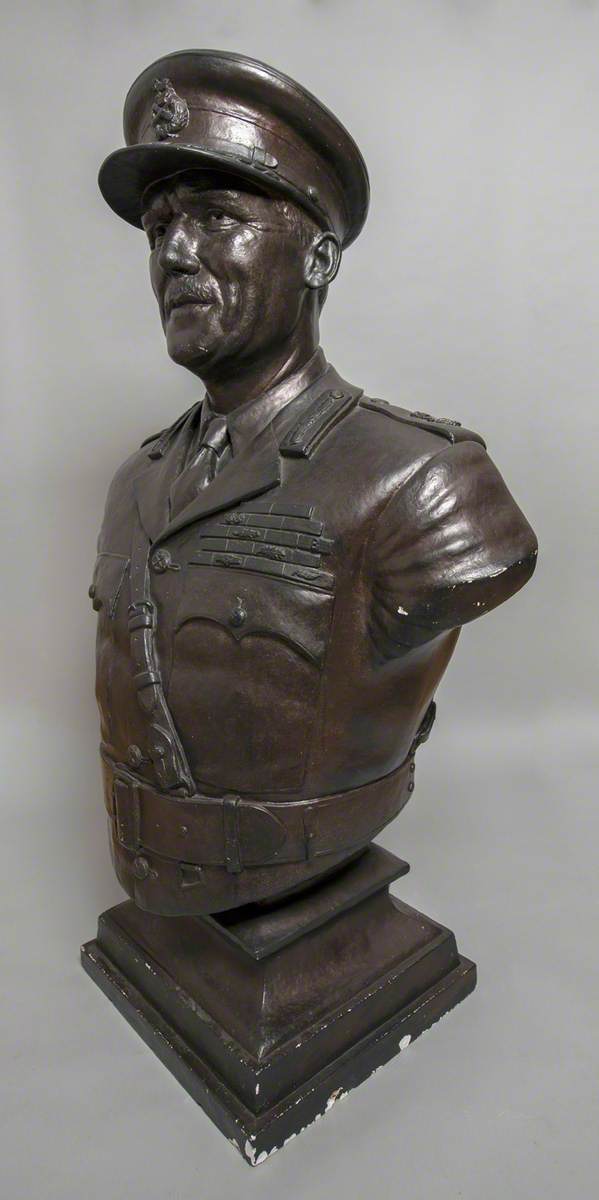 Maquette of Field Marshal Lord Harding of Petherton (1896–1989)