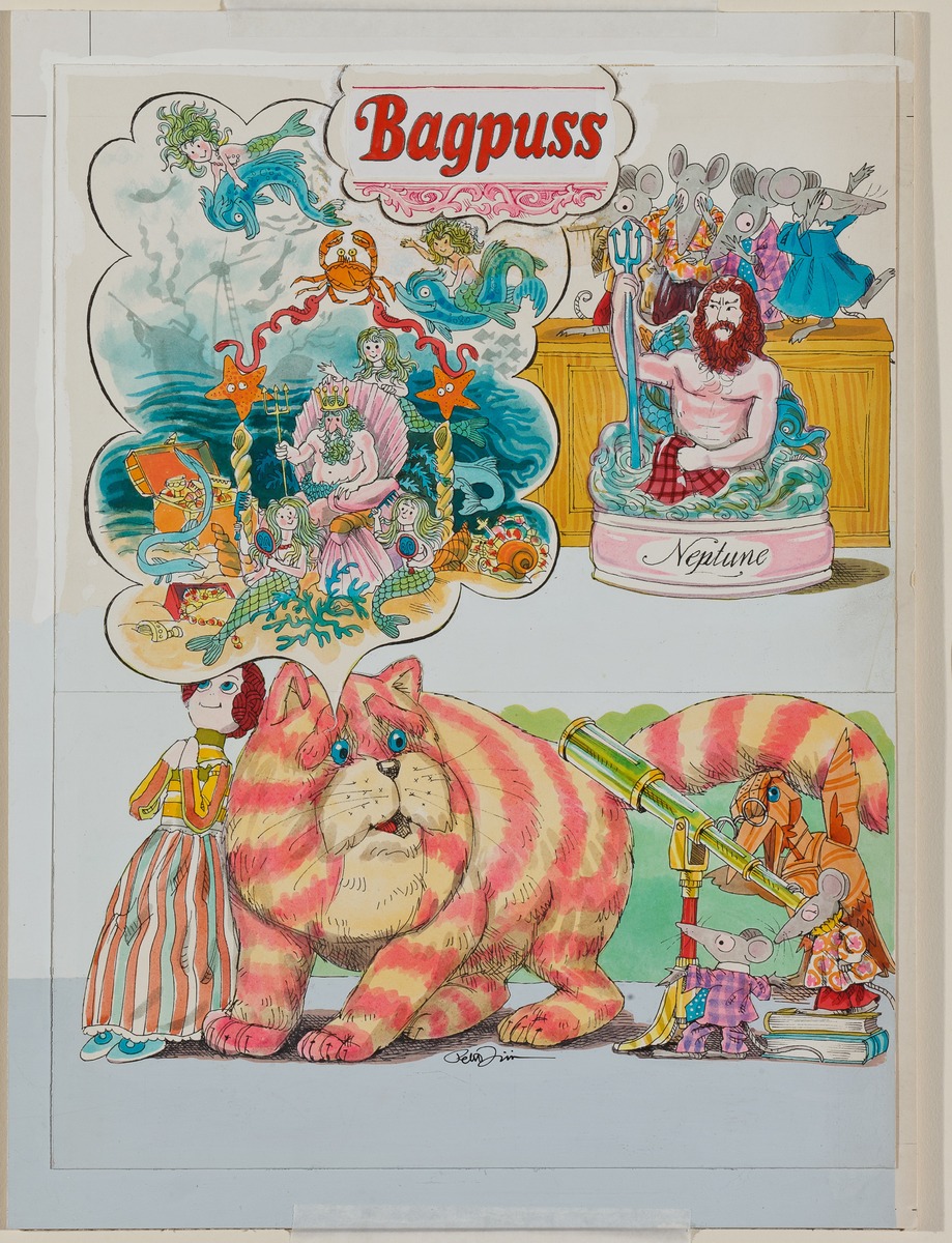 Bagpuss Neptune – Artwork for 'Pippin' Comic