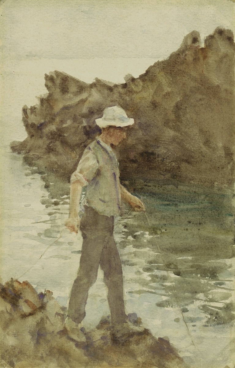 Boy Fishing