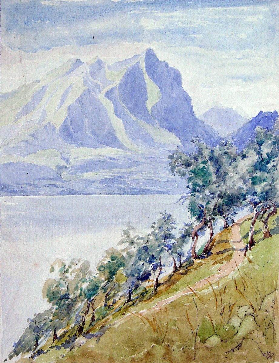 Mountain Lake Scene