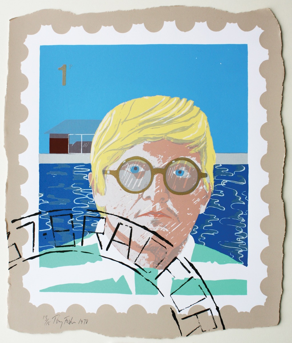 Hero Stamps – David Hockney 1