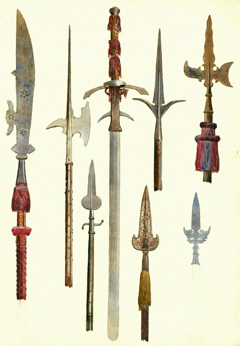 Pike Heads and Sword