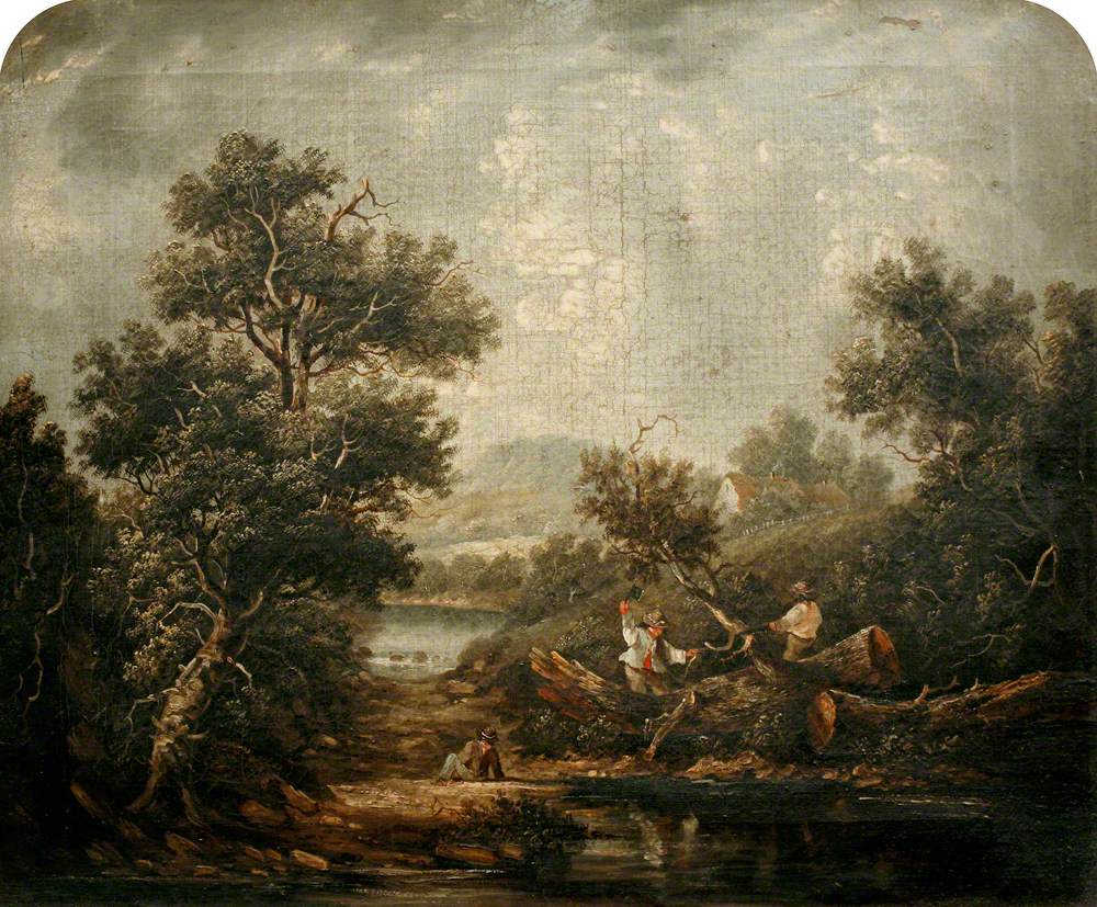 Landscape with Woodcutters