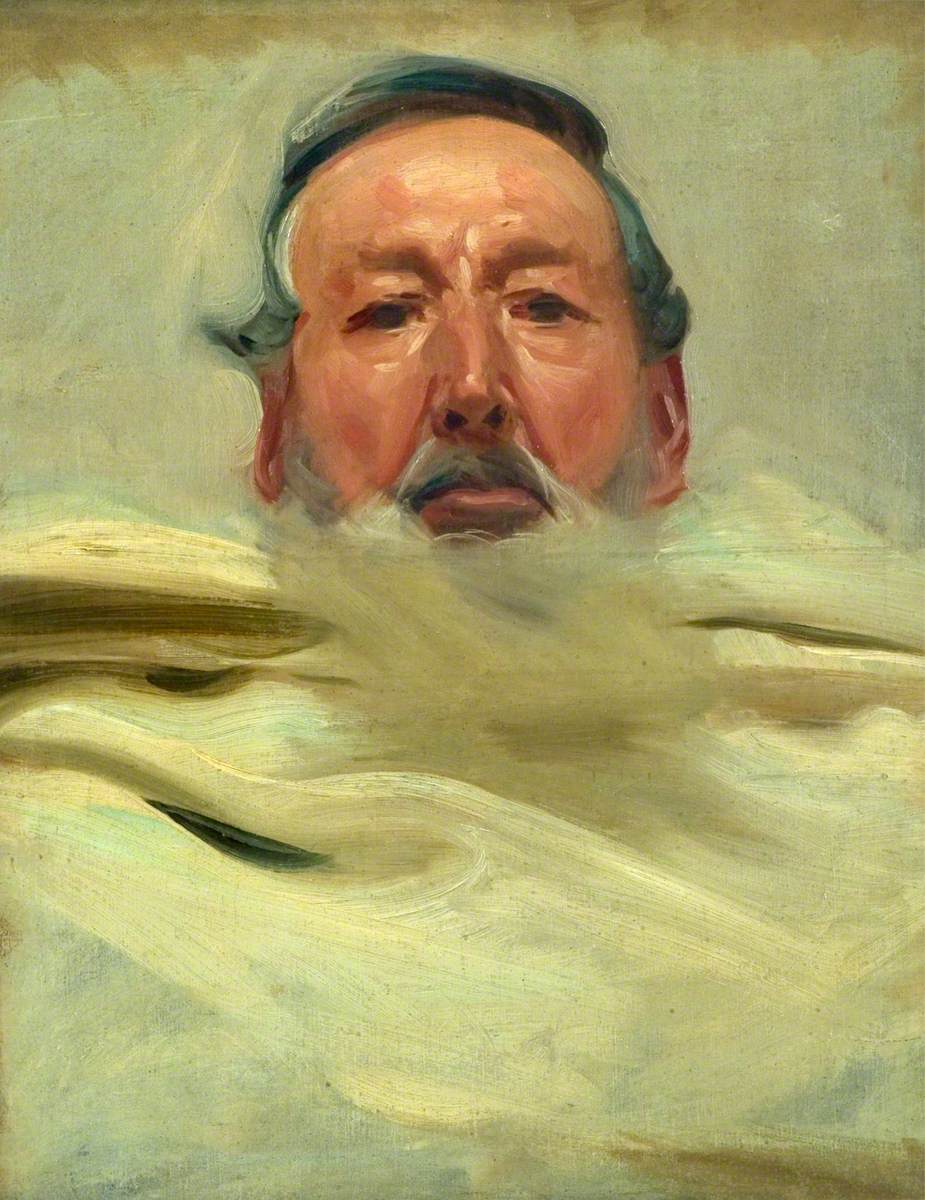 Portrait Study for Head of Moses