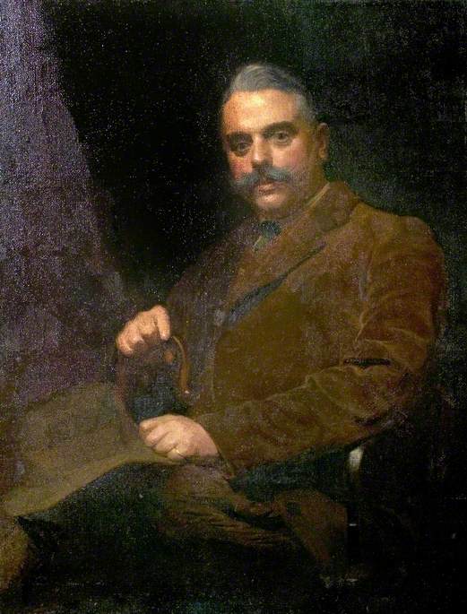 Alfred E. Goodey (1878–1945), 50th Birthday Portrait