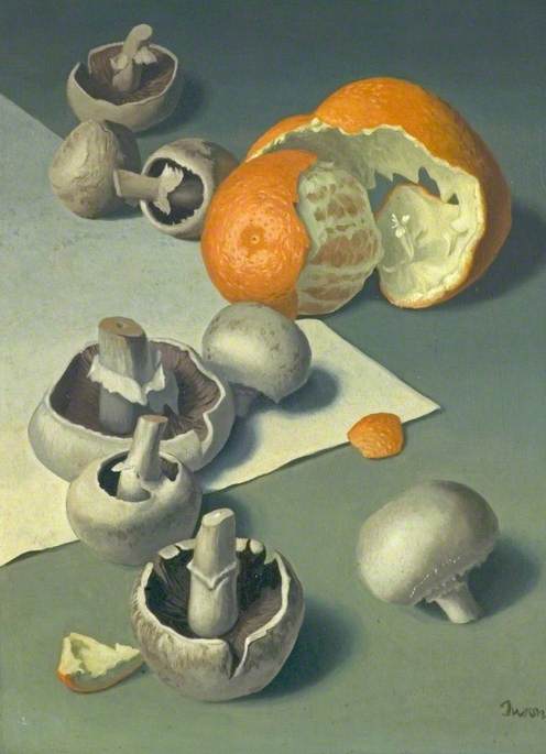 Orange and Mushrooms