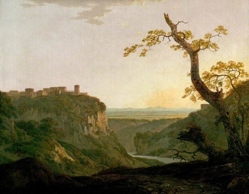 Italian Landscape, a View near Tivoli