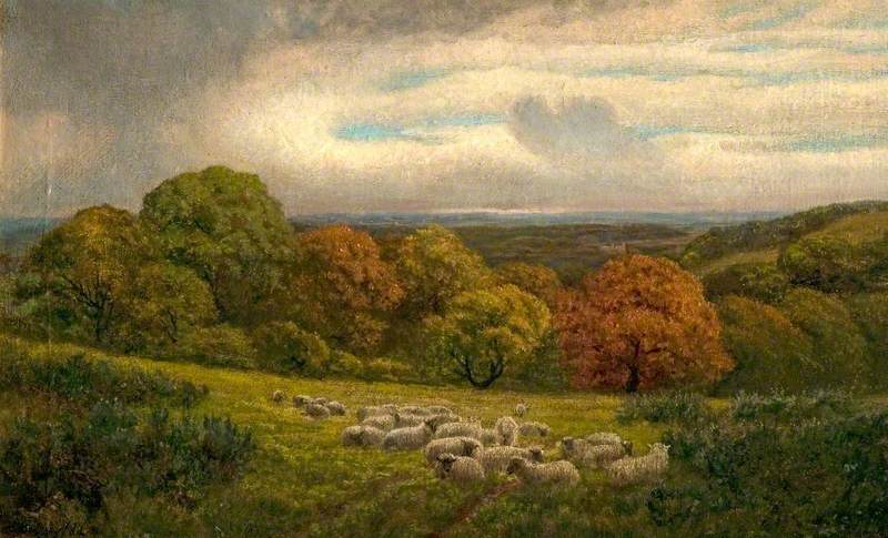 Landscape with Sheep*