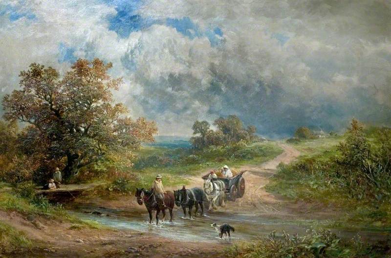 Fording the Brook