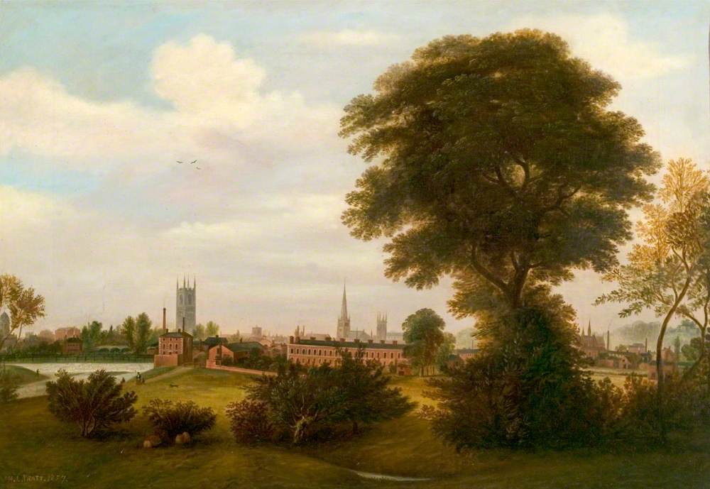 Derby from the Meadows